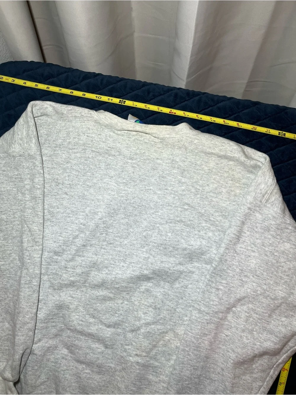 Classic Vintage Universal Studios Gray Crewneck Sweatshirt with Color Logo